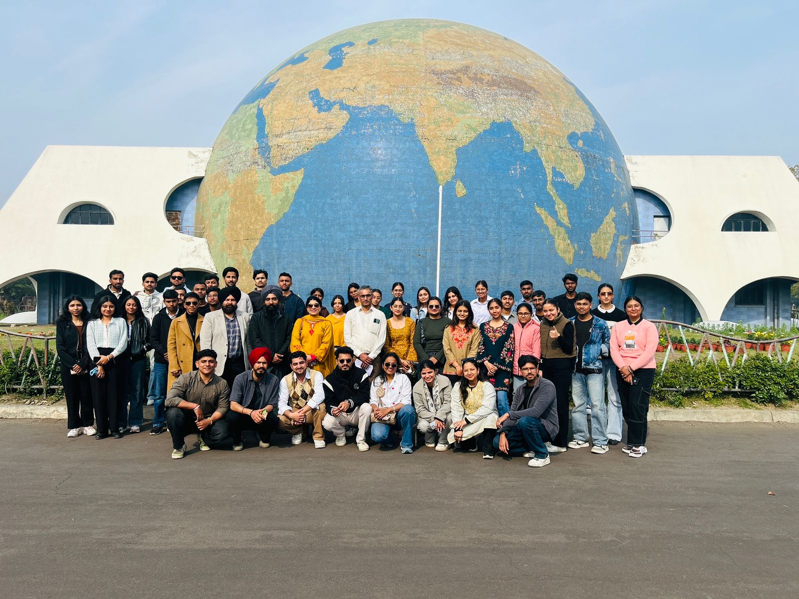 Students exploring exhibits at Science City, Jalandhar — 17 February 2026.